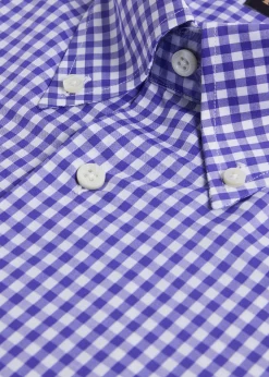 Paul Stuart Sport Shirts^Cotton Classic Gingham Sport Shirt Purple