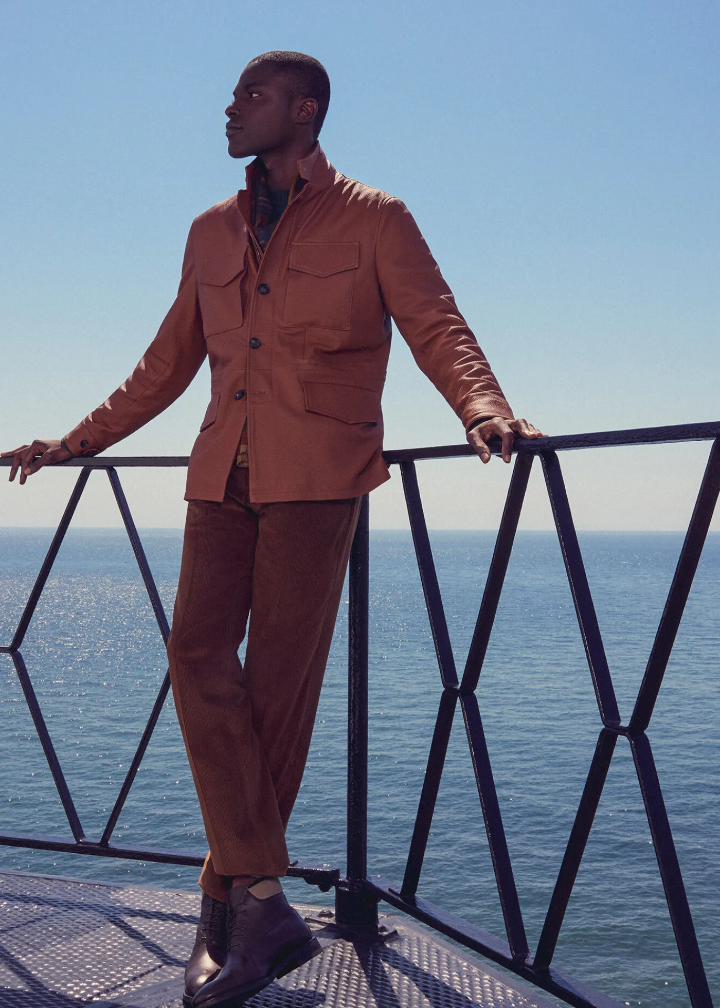 Paul Stuart Pants^Cotton Corduroy Newton Pant Gold