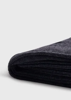 Paul Stuart Socks^Cotton Dotted Sock Grey
