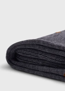 Paul Stuart Socks^Cotton Dotted Sock Light Grey