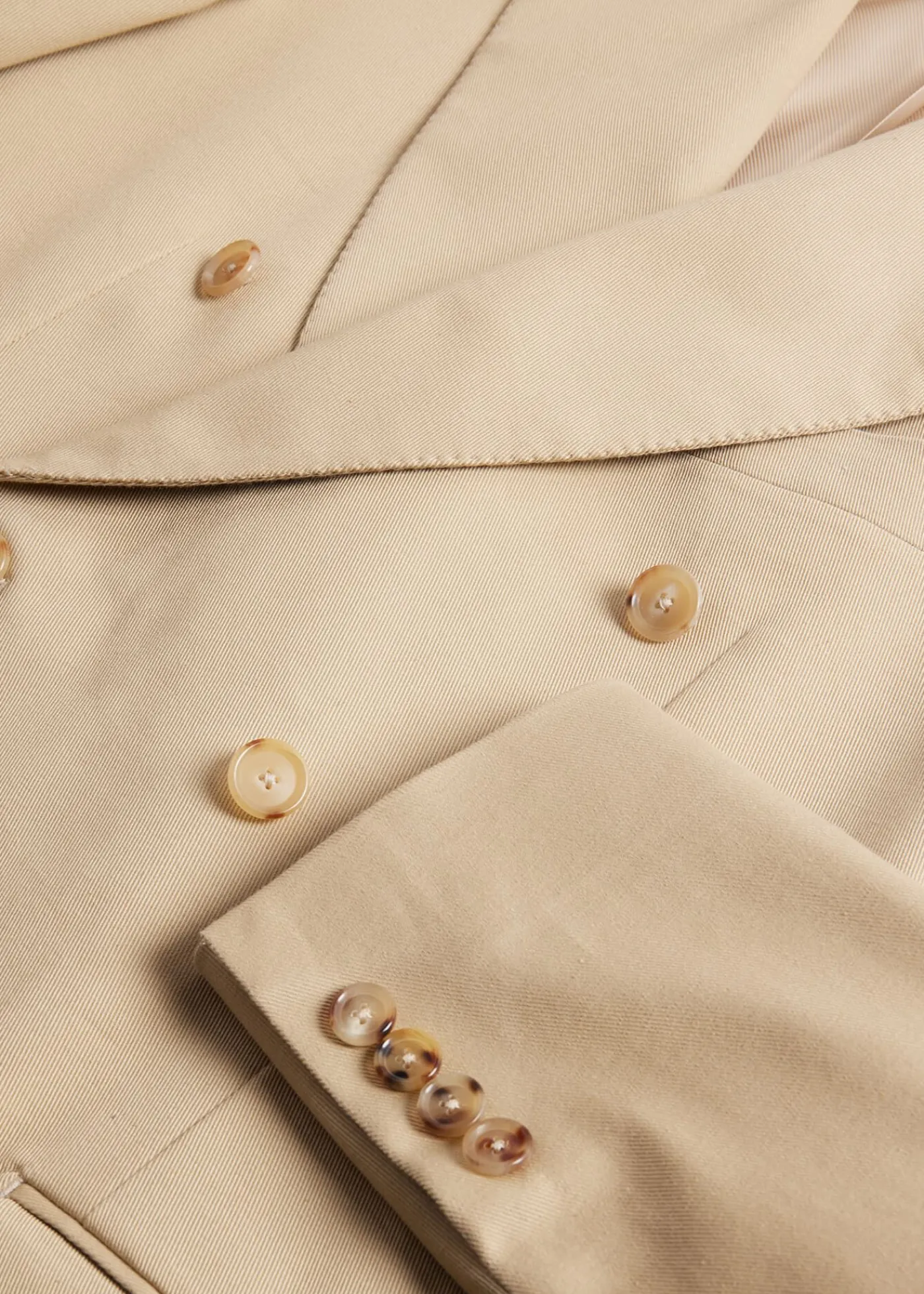 Paul Stuart Suits & Tuxedos^Cotton Double Breasted Suit Tan