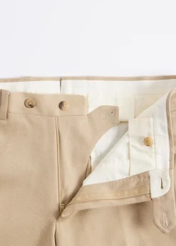 Paul Stuart Suits & Tuxedos^Cotton Double Breasted Suit Tan