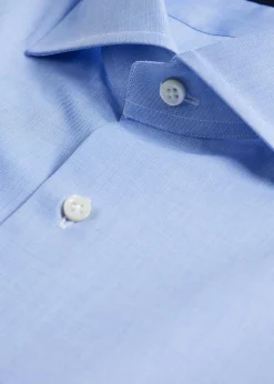 Paul Stuart Formal Shop^Cotton Dress Shirt Blue