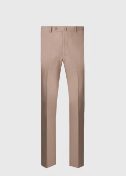 Paul Stuart Dress Pants^Cotton Dress Trouser Mocha