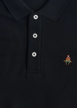Paul Stuart Polos & T-Shirts^Cotton Piqué Logo Polo Black