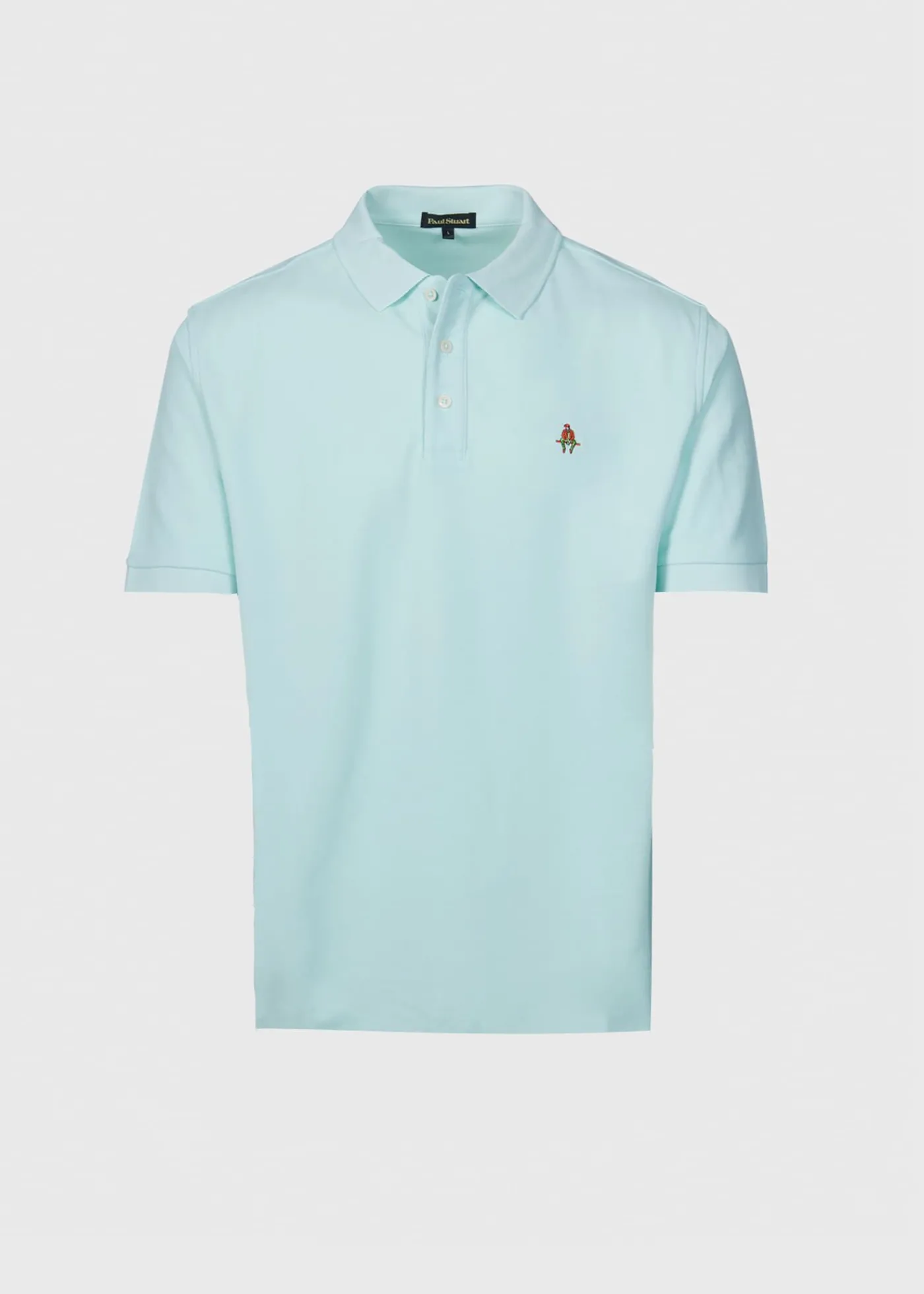 Paul Stuart Polos & T-Shirts^Cotton Piqué Logo Polo Mint