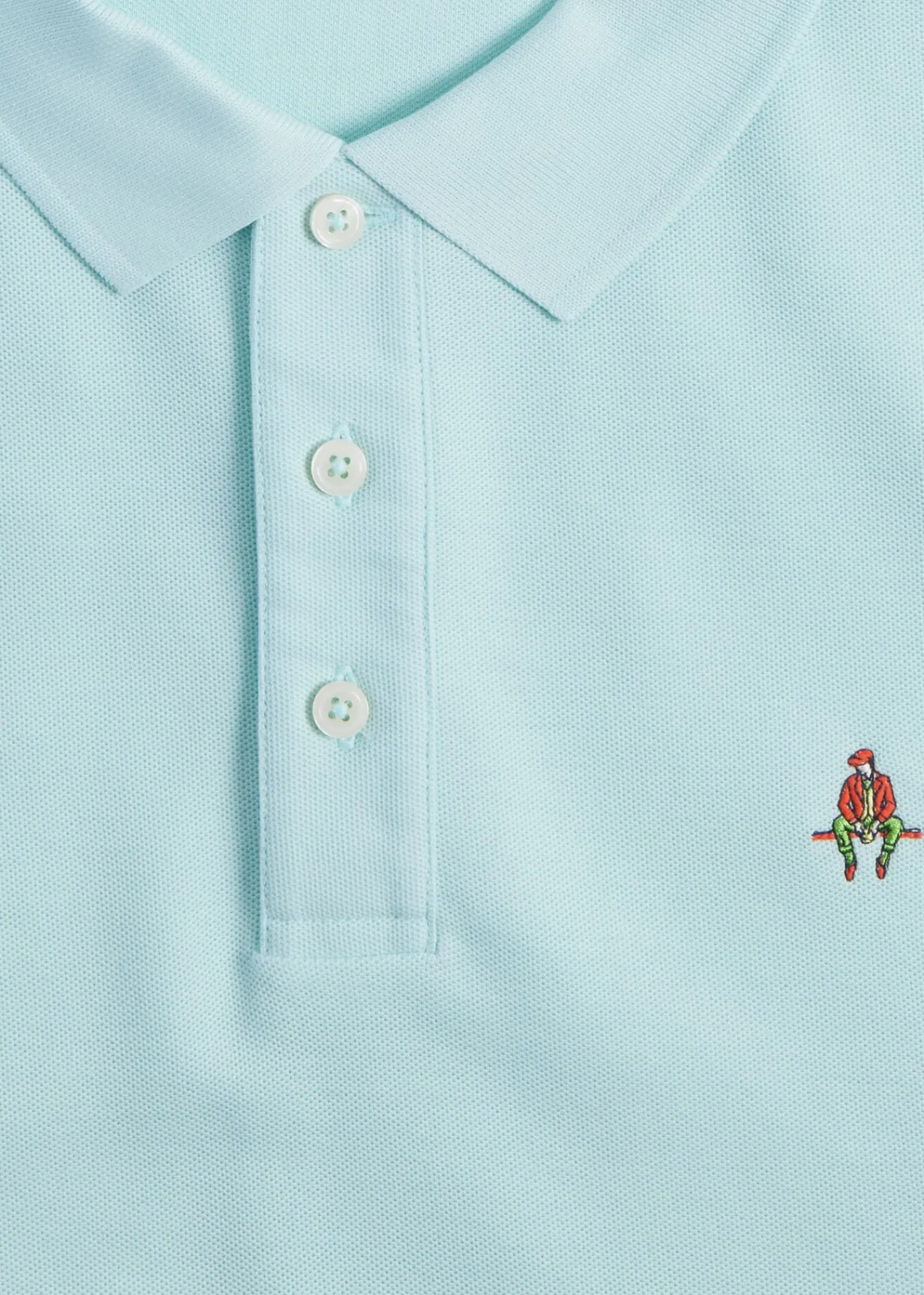 Paul Stuart Polos & T-Shirts^Cotton Piqué Logo Polo Mint