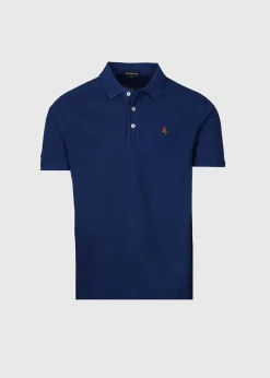 Paul Stuart Polos & T-Shirts^Cotton Piqué Logo Polo Navy