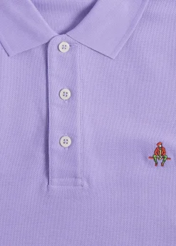 Paul Stuart Polos & T-Shirts^Cotton Piqué Logo Polo Lavender