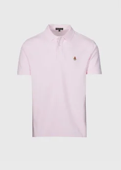 Paul Stuart Polos & T-Shirts^Cotton Piqué Logo Polo Light Pink