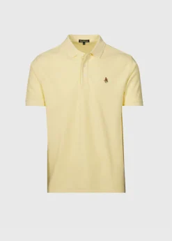 Paul Stuart Polos & T-Shirts^Cotton Piqué Logo Polo Butter