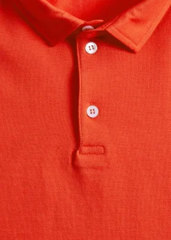 Paul Stuart Polos & T-Shirts^Cotton Pique Short Sleeve Polo Red