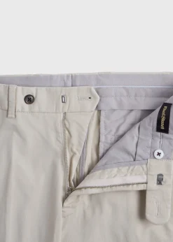 Paul Stuart Dress Pants|Pants^Cotton Plain Front Newton Pant Stone