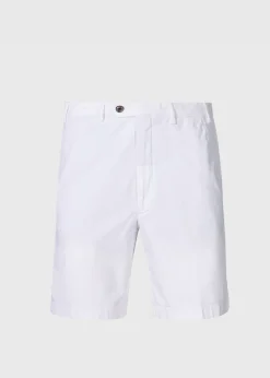 Paul Stuart Shorts & Swim Trunks^Cotton Tricotine Bermuda Short Cream