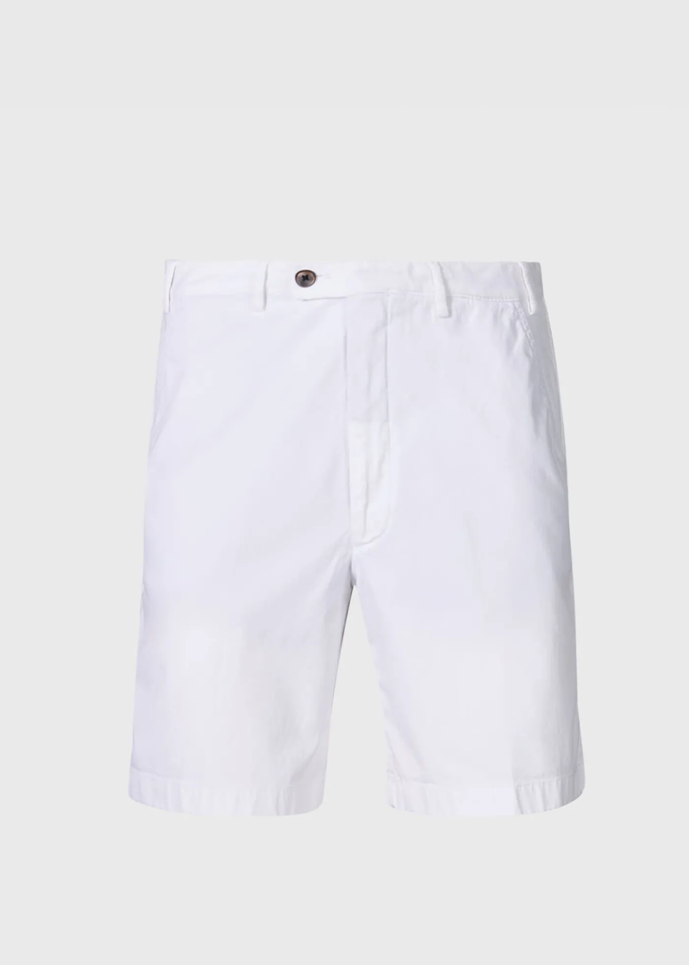 Paul Stuart Shorts & Swim Trunks^Cotton Tricotine Bermuda Short Cream