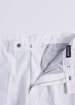 Paul Stuart Shorts & Swim Trunks^Cotton Tricotine Bermuda Short Cream