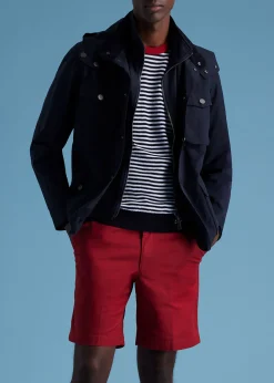 Paul Stuart Shorts & Swim Trunks^Cotton Twill Bermuda Short Red