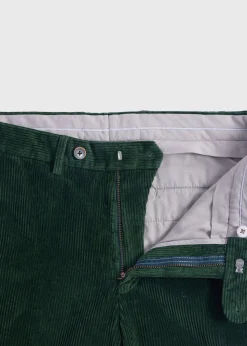 Paul Stuart Pants^Cotton Wide Wale Corduroy Trouser Bottle Green