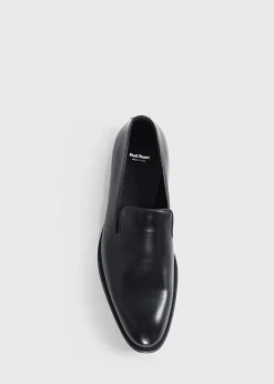 Paul Stuart Loafers^Crest Leather Loafer Black