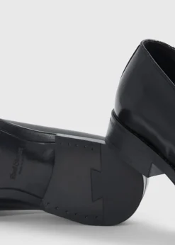 Paul Stuart Loafers^Crest Leather Loafer Black