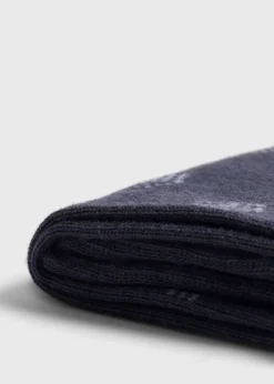 Paul Stuart Socks^Deco Motif Sock Grey