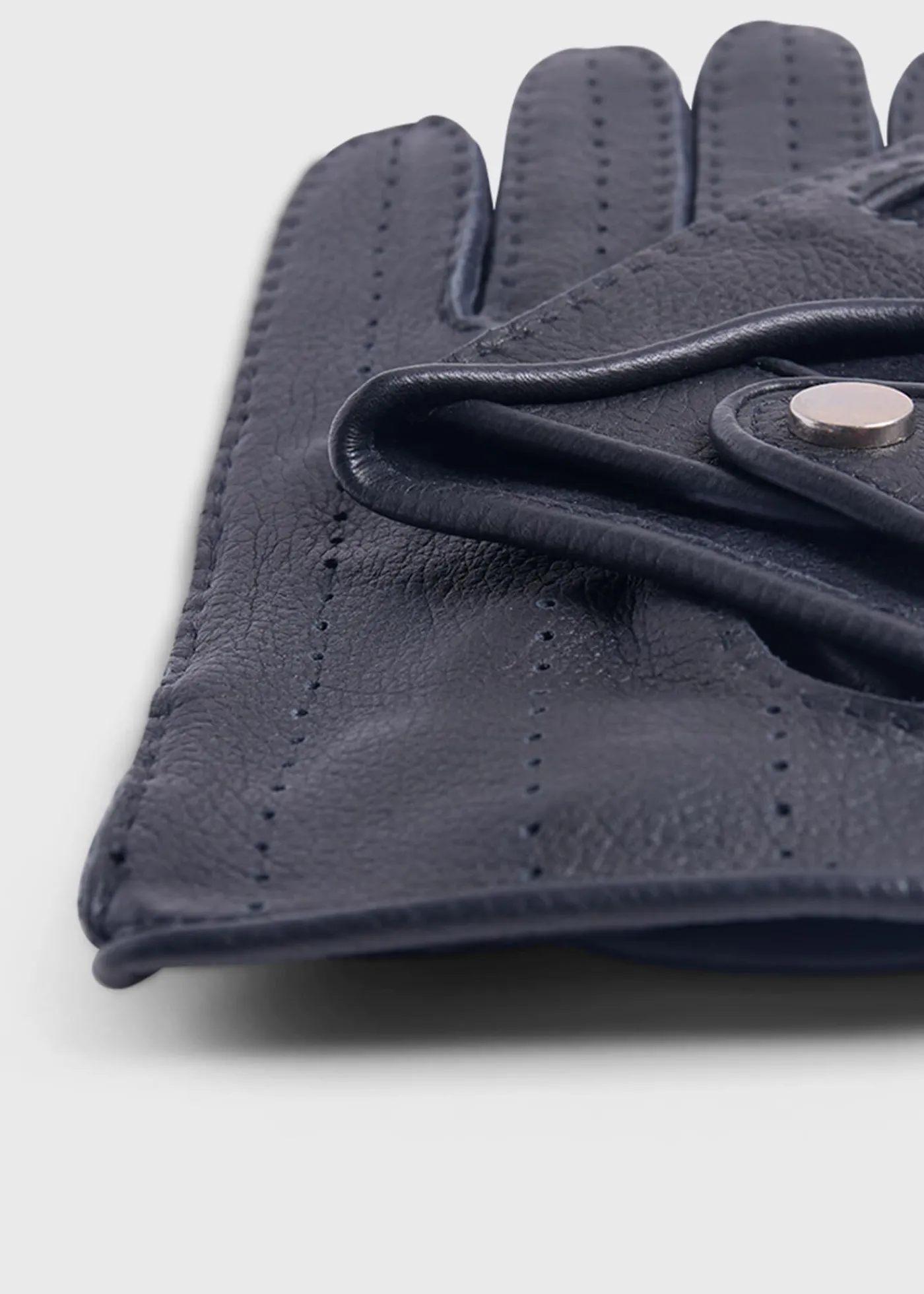 Paul Stuart Scarves, Hats, Gloves^Deerskin Leather Driving Glove Black