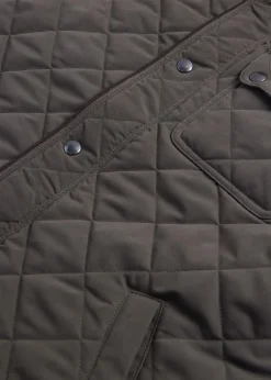 Paul Stuart Vests|Outerwear^Diamond Quilted Vest Olive