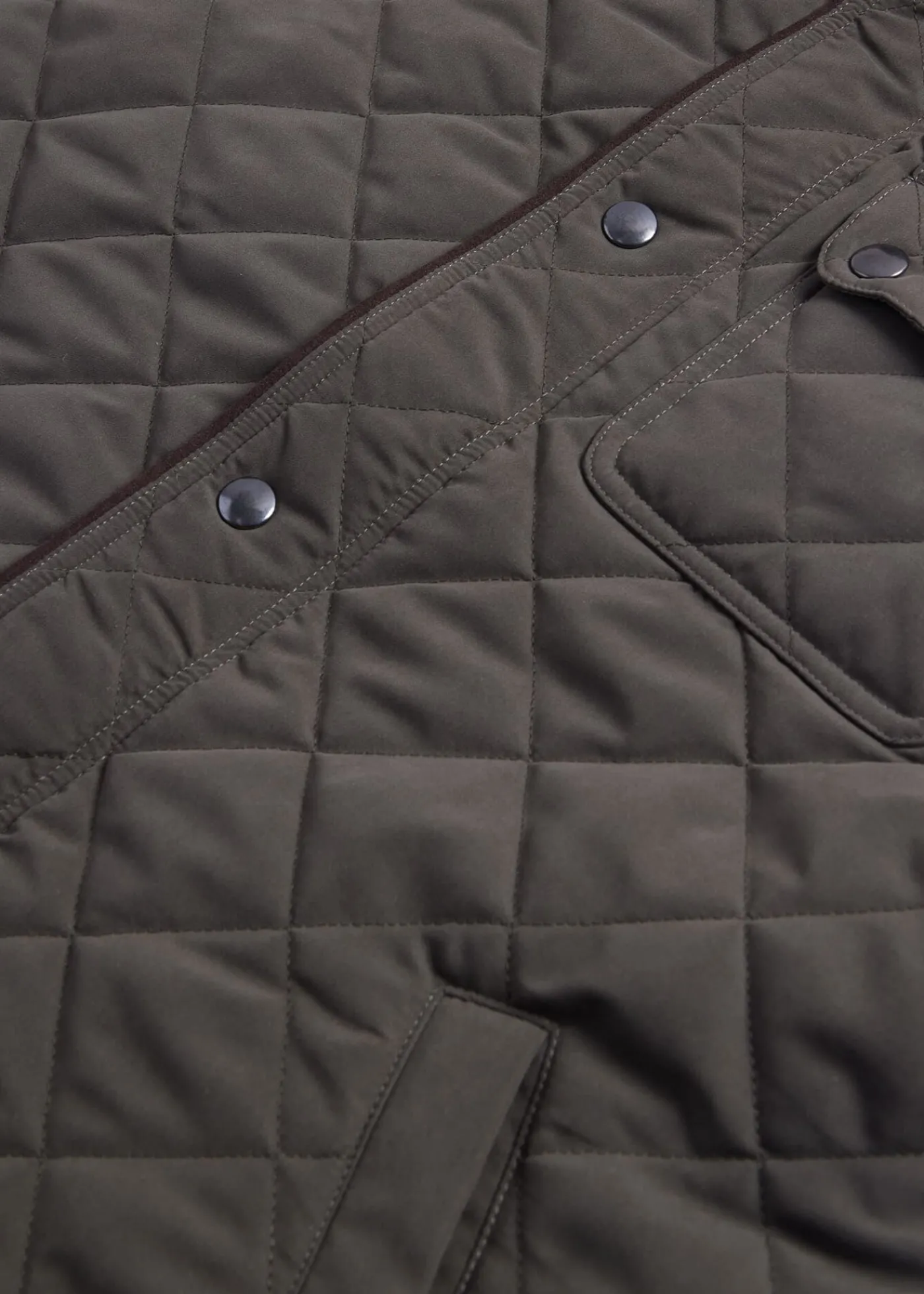 Paul Stuart Vests|Outerwear^Diamond Quilted Vest Olive