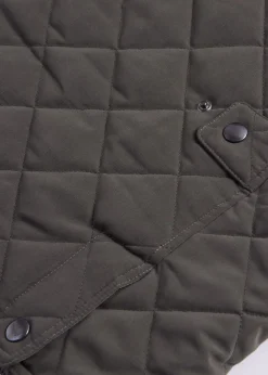 Paul Stuart Vests|Outerwear^Diamond Quilted Vest Olive