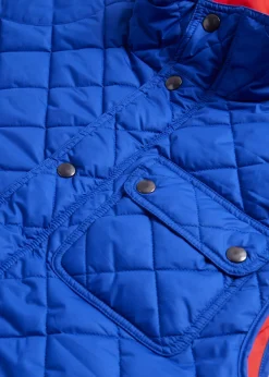 Paul Stuart Vests|Outerwear^Diamond Quilted Vest Royal Blue