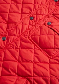 Paul Stuart Vests|Outerwear^Diamond Quilted Vest Red