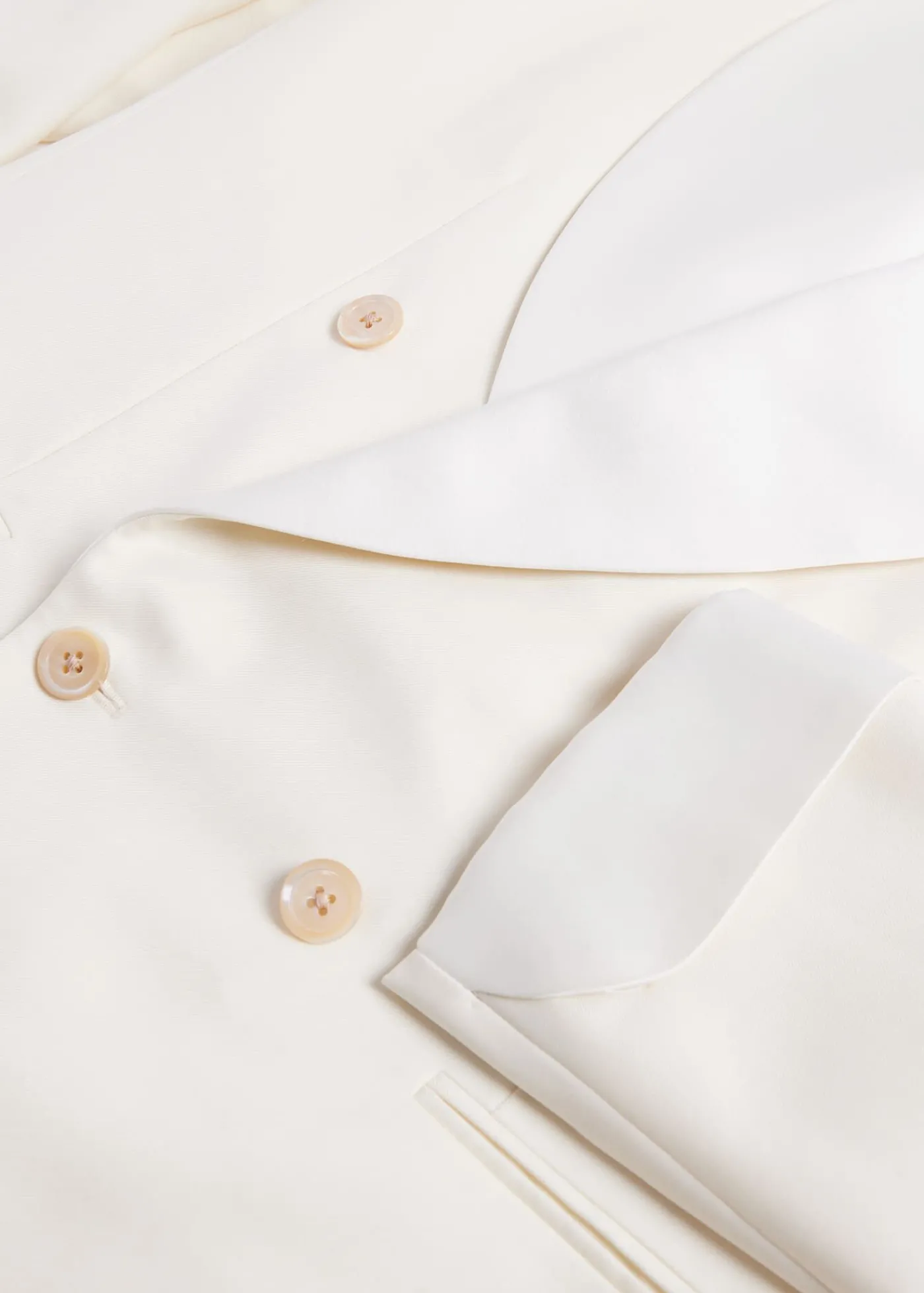 Paul Stuart Suits & Tuxedos|Formal Shop^Double Breasted Wool Dinner Jacket Cream