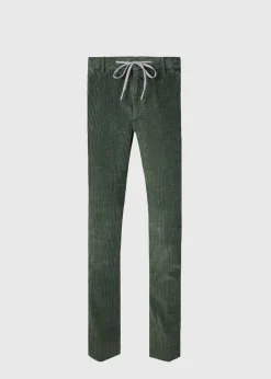 Paul Stuart Pants^Drawstring Corduroy Trouser Green