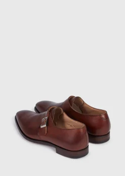 Paul Stuart Monk Straps^Earl Leather Monk Strap Chestnut