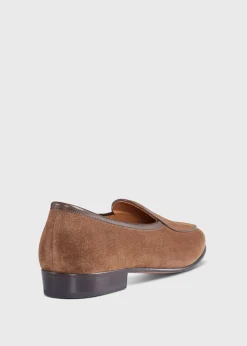 Paul Stuart Loafers^Felix Suede Loafer Taupe