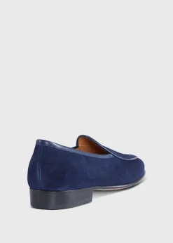 Paul Stuart Loafers^Felix Suede Loafer Navy