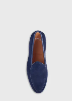 Paul Stuart Loafers^Felix Suede Loafer Navy