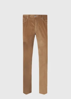 Paul Stuart Pants^Five Pocket Corduroy Trouser Camel