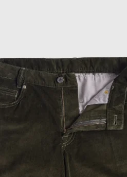 Paul Stuart Pants^Five Pocket Corduroy Trouser Olive