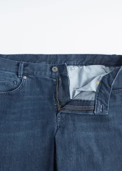 Paul Stuart Dress Pants|Pants^Five Pocket Cotton And Cashmere Denim Pant Indigo