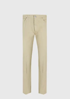 Paul Stuart Pants^Five Pocket Gabardine Twill Pant Khaki