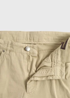 Paul Stuart Pants^Five Pocket Gabardine Twill Pant Khaki