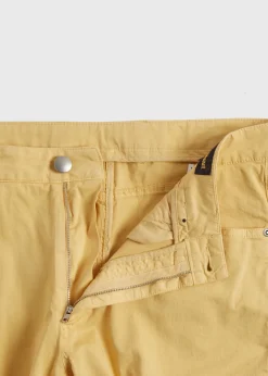 Paul Stuart Pants^Five Pocket Gabardine Twill Pant Yellow