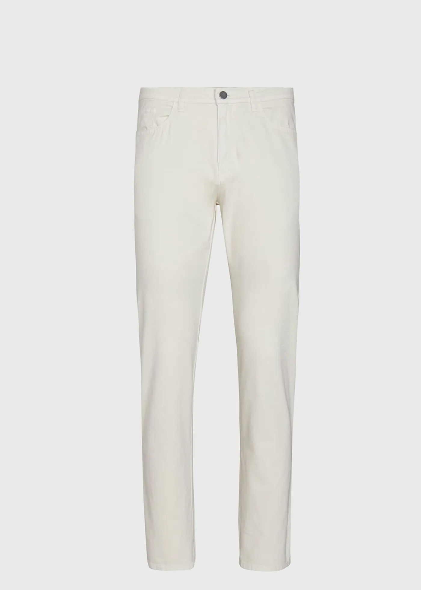 Paul Stuart Pants^Five Pocket Pima Cotton Pant Stone