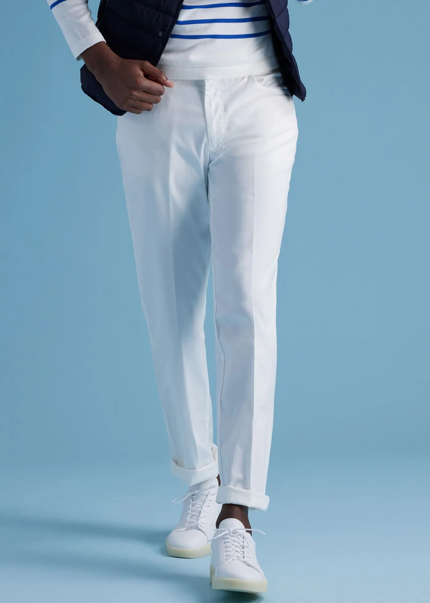 Paul Stuart Dress Pants|Pants^Five Pocket Trouser Cream