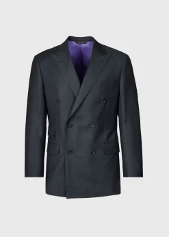 Paul Stuart Suits & Tuxedos^Flannel Double Breasted Suit Olive