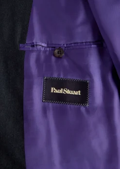 Paul Stuart Suits & Tuxedos^Flannel Double Breasted Suit Olive