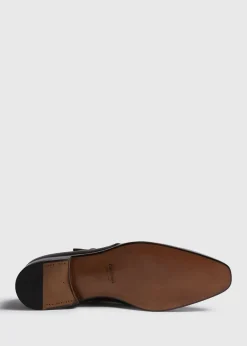 Paul Stuart Monk Straps^Galante Double Cross Monk Strap Auburn Calf