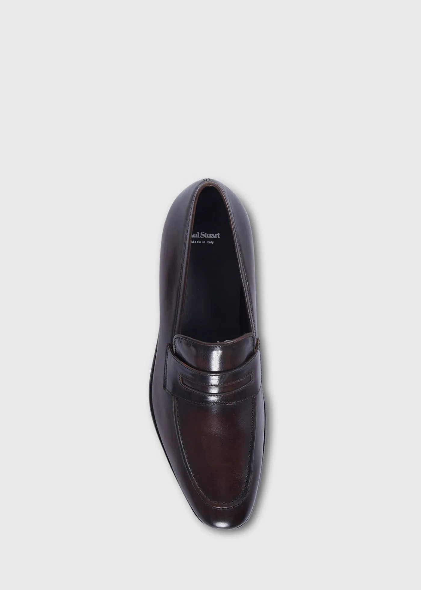 Paul Stuart Slips-Ons|Loafers^Garret II Leather Penny Loafer Brown