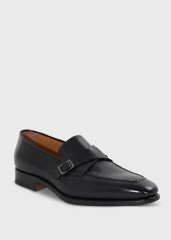 Paul Stuart Monk Straps|Loafers^Gideon Single Monk Loafer Black